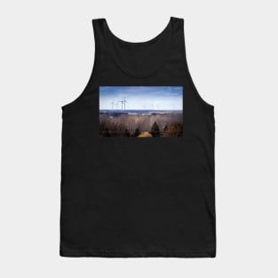 Wind Turbines On The Horizon Tank Top